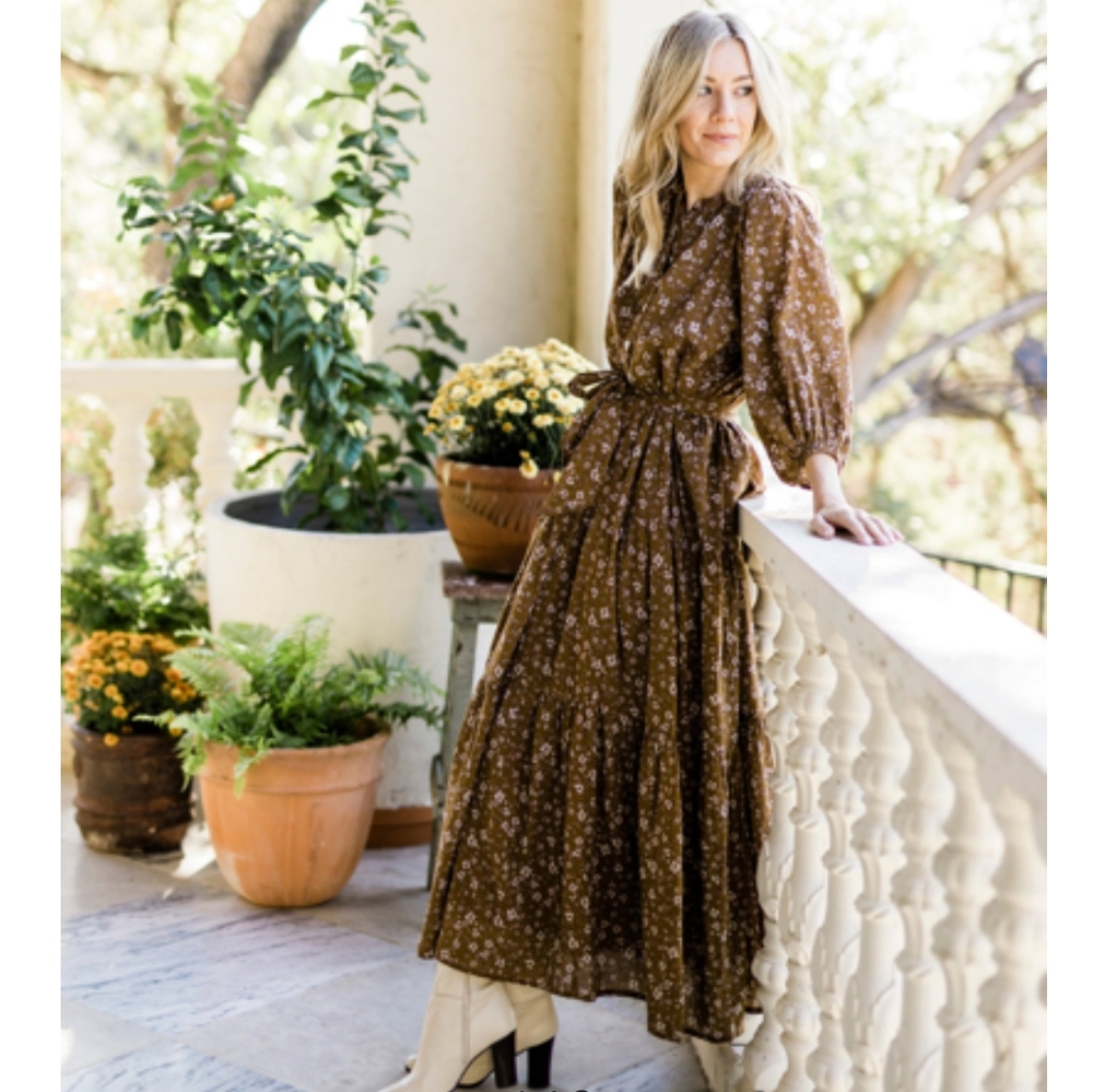 🆕 Harper Sage first impressions dress small